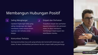 Membangun Hubungan Positif: Kunci Menghadirkan Pembelajaran yang Bermakna